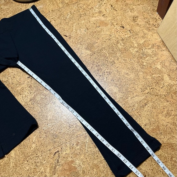 American Giant Black Ponte Kick Flare Pant Sz 2 - Picture 15 of 16